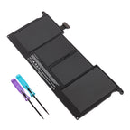 A1495 replacement laptop battery 7.6V 38.75Wh 5100mAh Li-Polymer for MacBook Air, with 2 screwdrivers