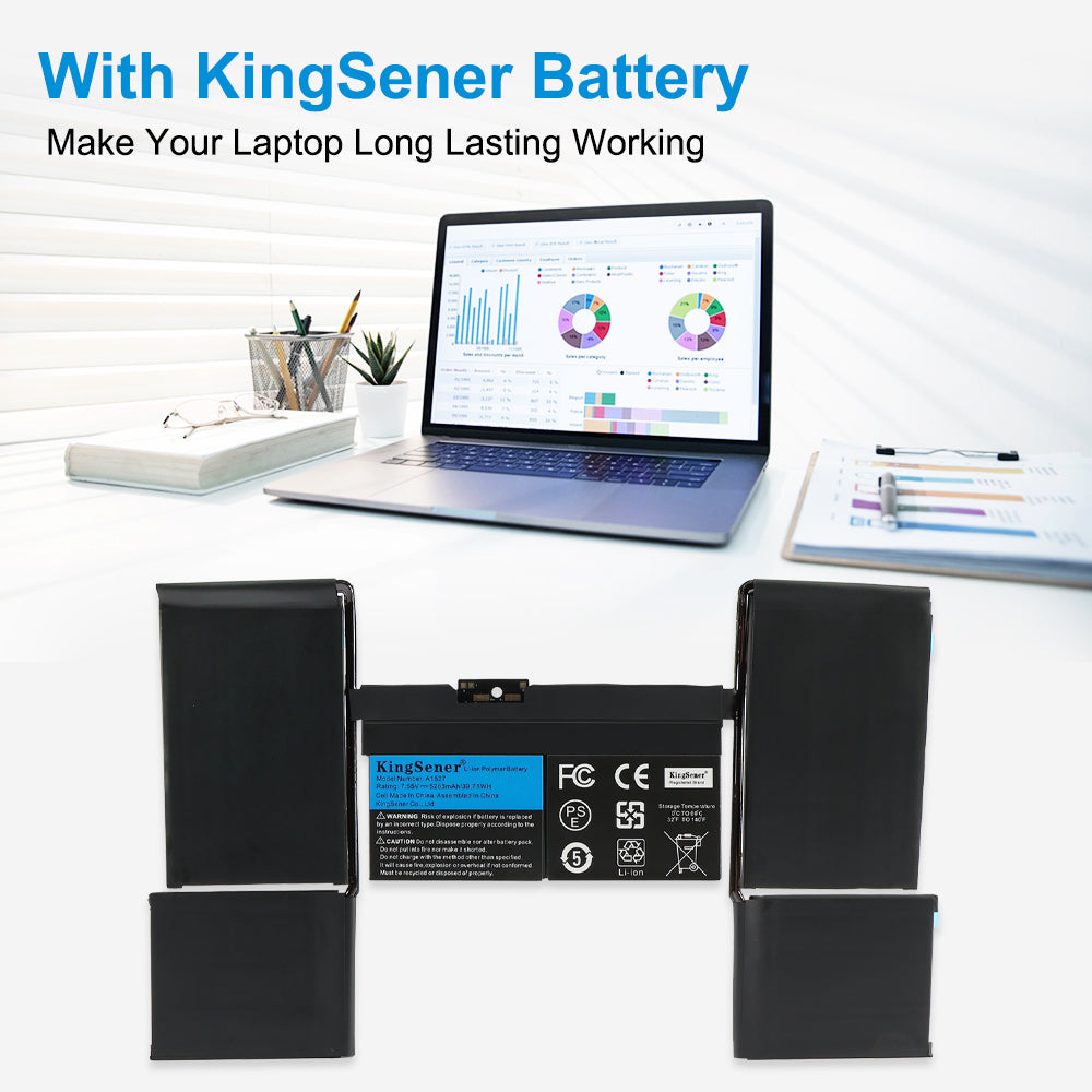 Apple-A1527-7.55V-5263mAh-Macbook-Battery