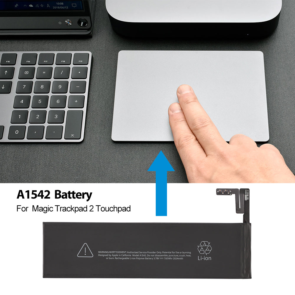 Apple-A1542-3.78V-7.65Wh-Touchpad-Battery