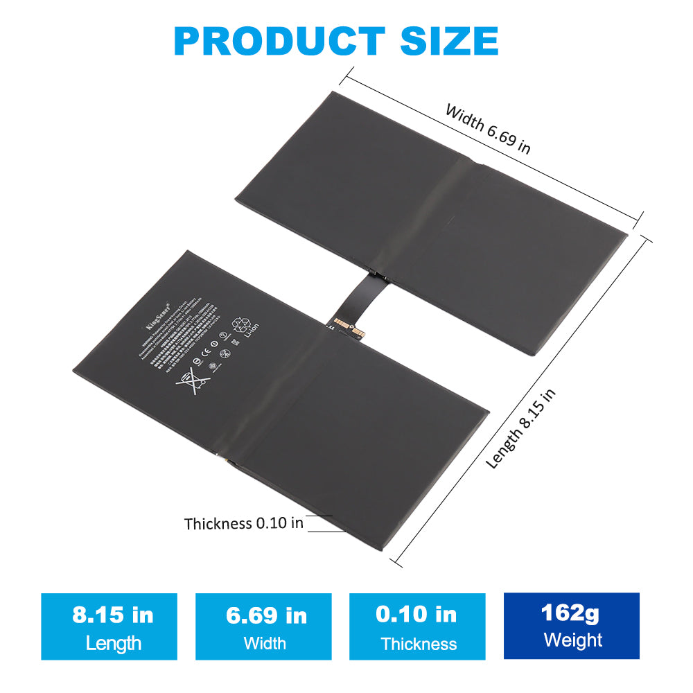 A1754 Battery for Apple iPad Pro 12.9 2nd Gen A1671 A1670 A1754 Battery for Apple iPad Pro 12.9 2nd Gen A1671 A1670