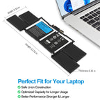Apple-A1820-11.4V-6667mAh-Macbook-Battery