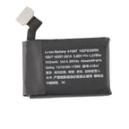 A1847 Apple Watch Series 3 battery front view showing label A1847 1ICP5/20/29 262mAh 3.81V with flex connector