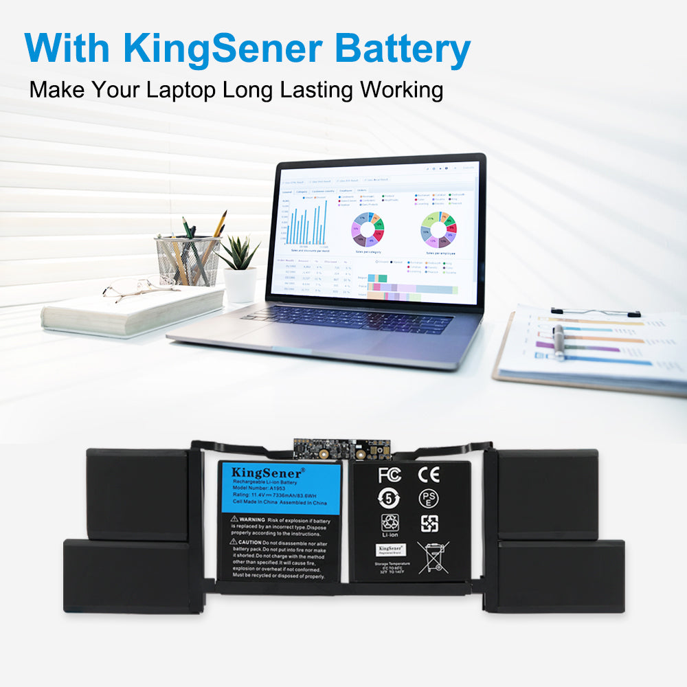 Apple-A1953-11.4V-7336mAh-Macbook-Battery