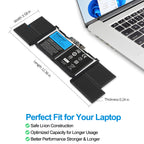 Apple-A1953-11.4V-7336mAh-Macbook-Battery