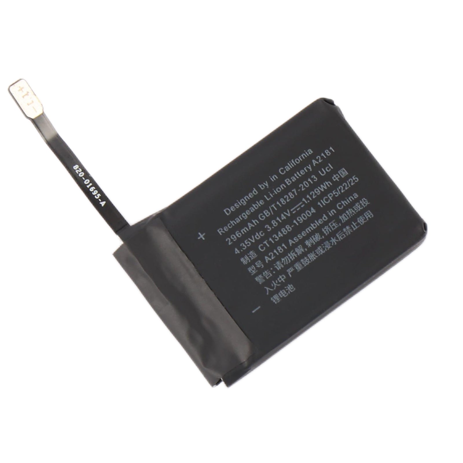 Apple-A2181-3.814V-1.129Wh-iWatch-Battery
