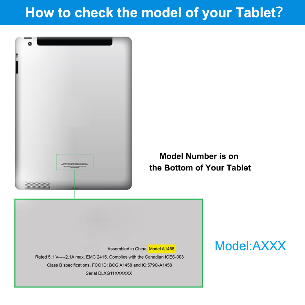 How to check the model of your Tablet