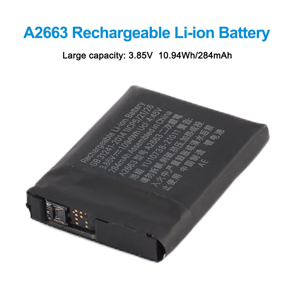 Apple-A2663-3.85V-1.094Wh-iWatch-Battery