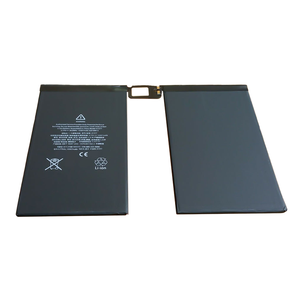 A1577 Battery for Apple iPad Pro 12.9 1st Gen — 3.77V 10307mAh