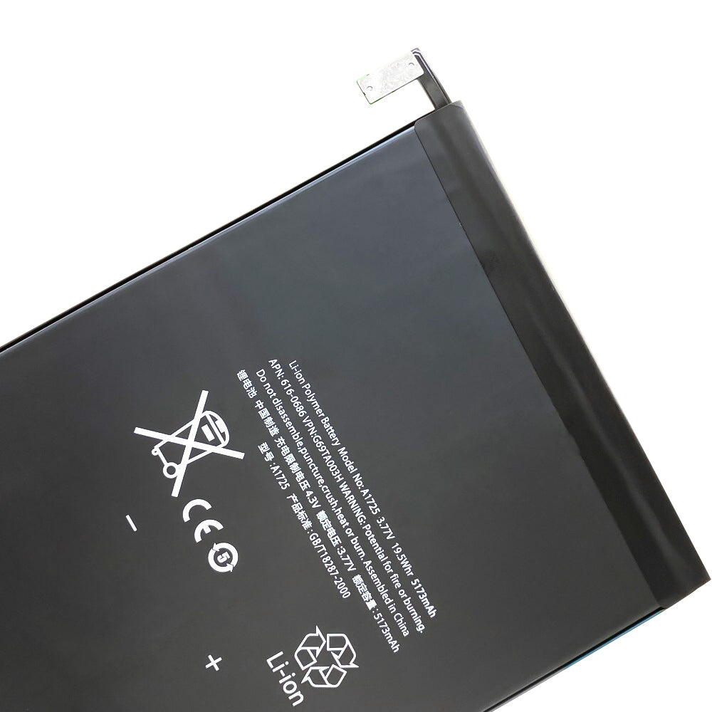Apple-Ipad-Battery-A1725-3.77V-5173mAh