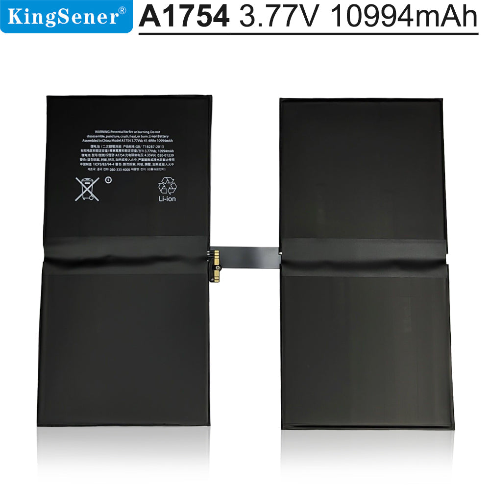 Apple-Ipad-Battery-A1754-3.77V-10994mAh-Tablet-Battery