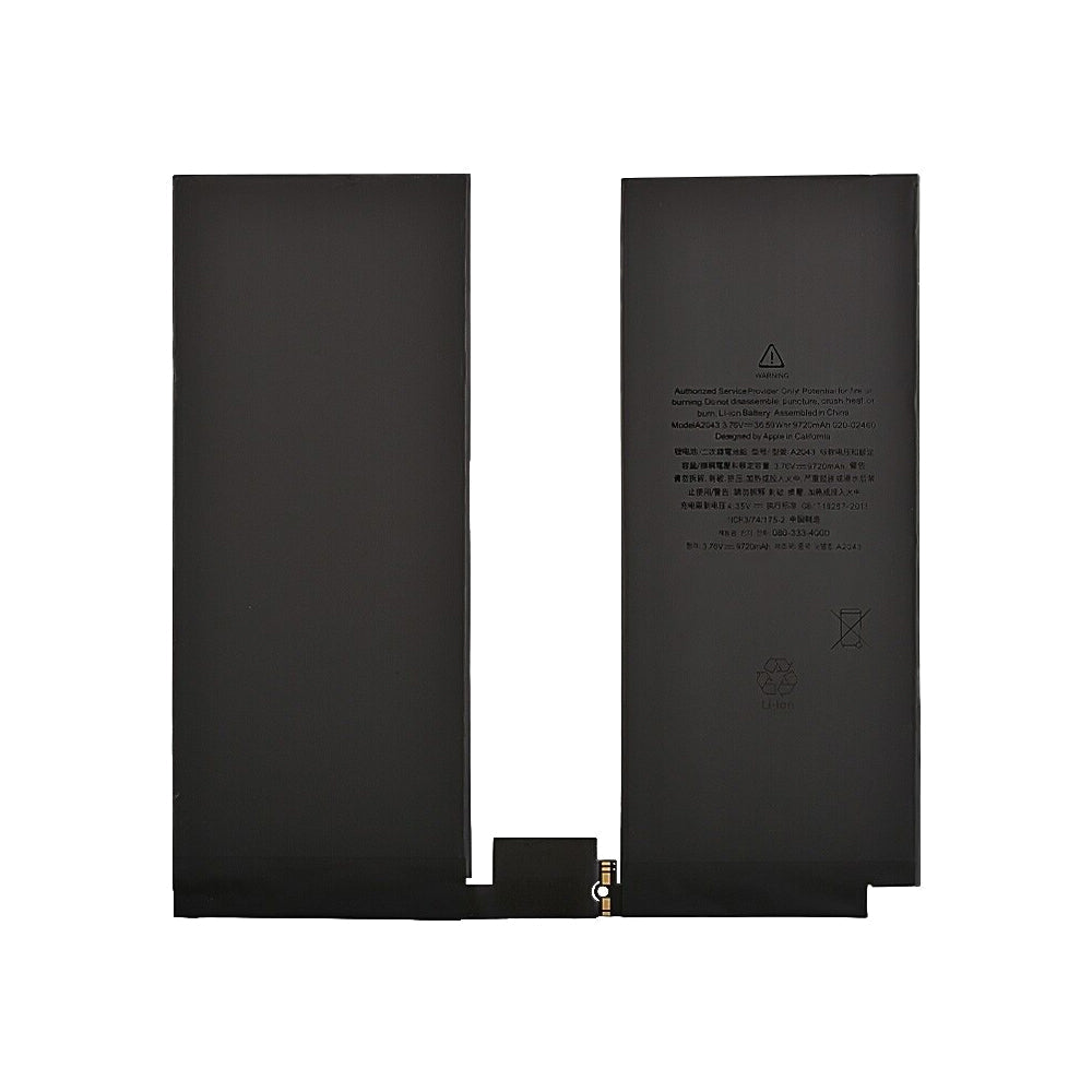 A2043 Battery for iPad Pro 12.9 3rd Gen (A2014) 9720mAh