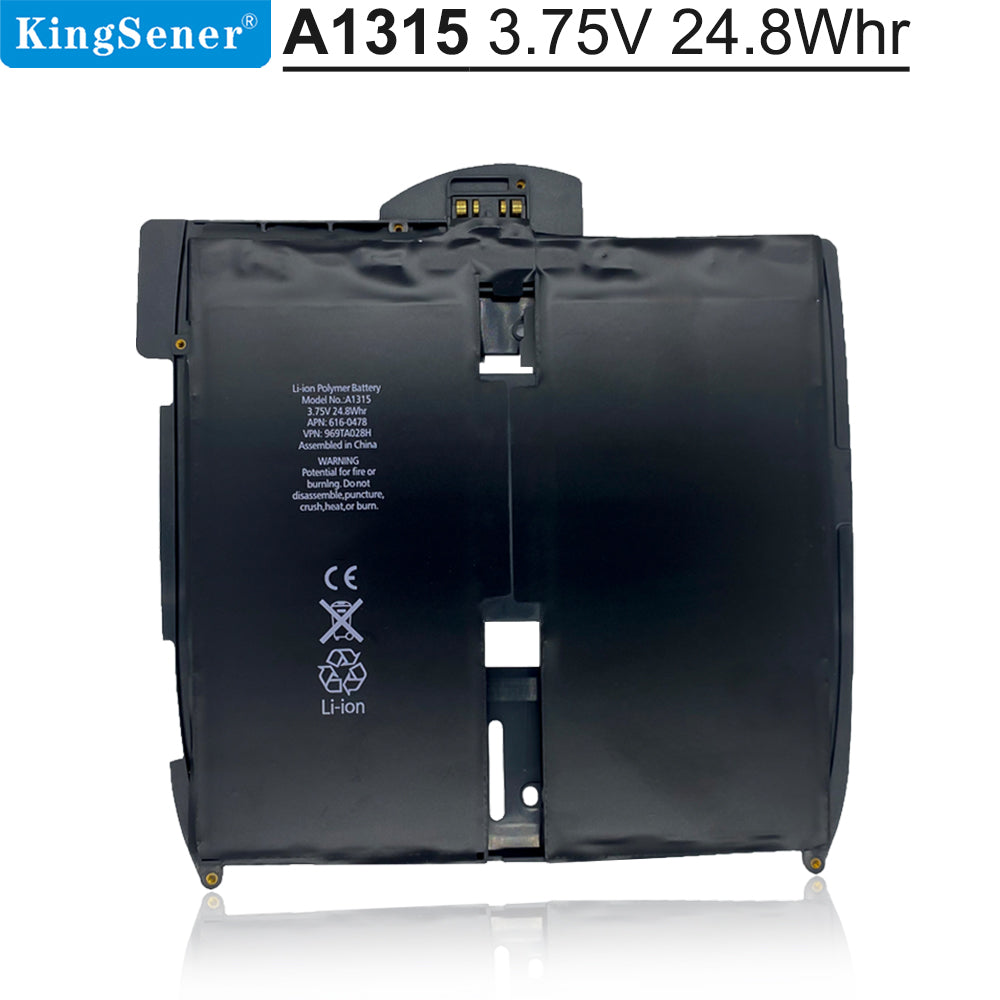 Apple-iPad-A1315-3.75V-24.8Wh-Tablet-Battery
