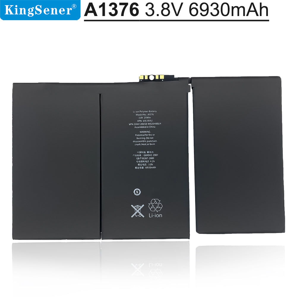 Apple-iPad-A1376-3.8V-6930mAh-Tablet-Battery