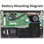 EU LUSONBAY B31N1842 42Wh Laptop-Akku für Asus VivoBook F513EA F513EP