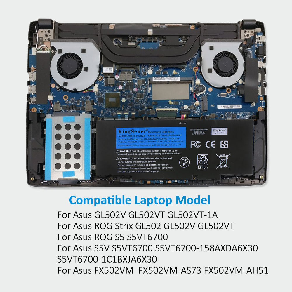 B41N1526-15.2V-64Wh-Battery