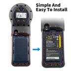 BA7800S battery installation in Spectra geospatial device, simple swap replacement process shown step by step