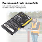 BA7800S premium A-grade lithium-ion cells for stable 3.8V output and long cycle life in field use