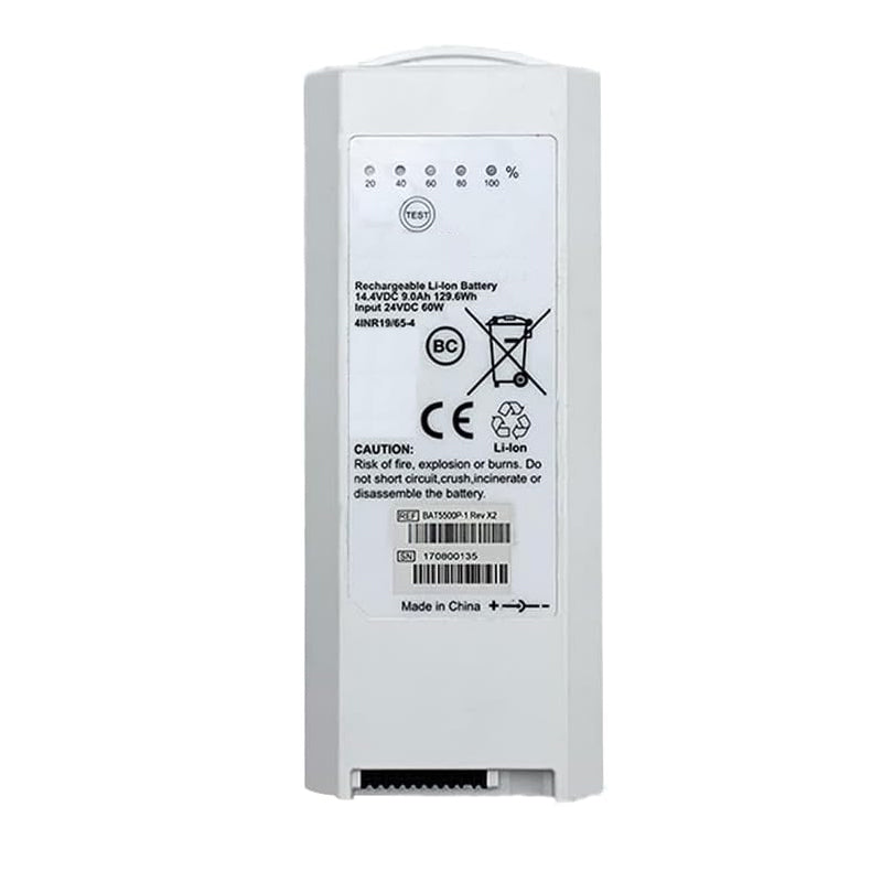 4inr19 BAT5500P-1 for NKV-550 SN 170800135 Ventilator Battery 4INR19/65-4 ...