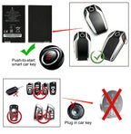 Kingsener MKD35UP ID-Geber Display Battery For 5/6/7/X3 X5 X6 530le 730 740 745 760li 530l Key remote key battery MKD35UP++ 9442976-01 AE2536561