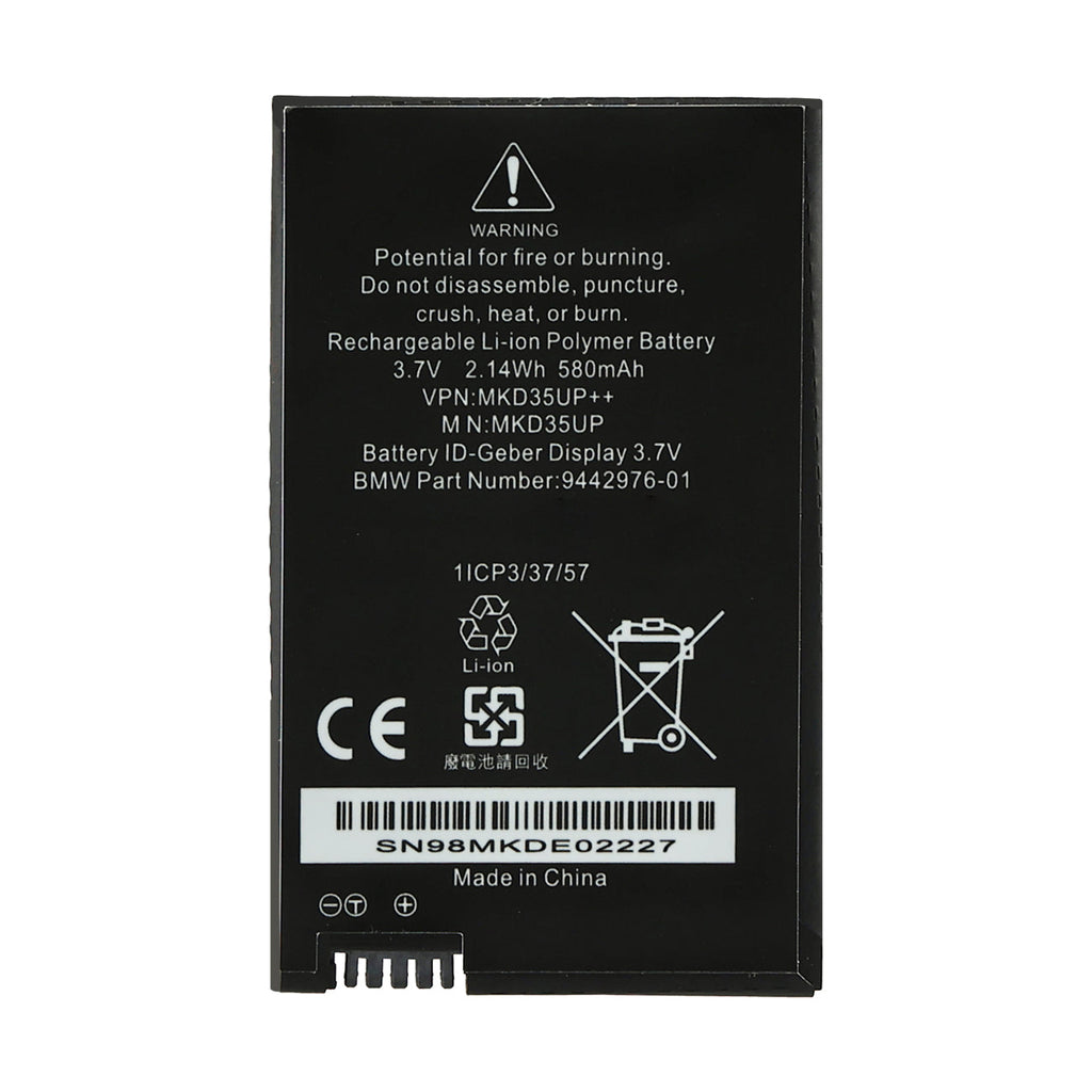 Kingsener MKD35UP ID-Geber Display Battery For 5/6/7/X3 X5 X6 530le 730 740 745 760li 530l Key remote key battery MKD35UP++ 9442976-01 AE2536561