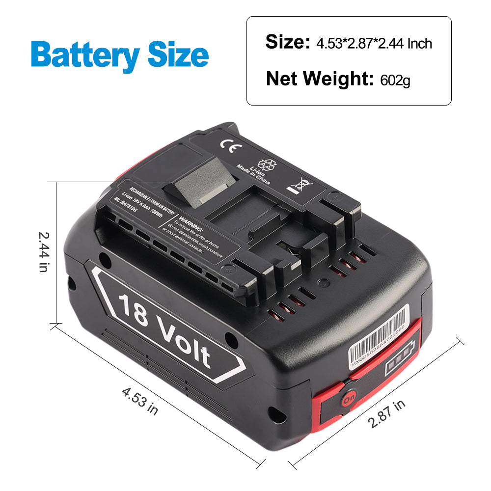 BOSCH-BAT610G-18V-108Wh-Battery