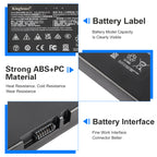 084105 Battery Build Quality Details - ABS+PC Material, Clear Label, Li-ion Interface Connector, 14.4V 5500mAh 8-Cell for Bose S1 Pro+ Speaker