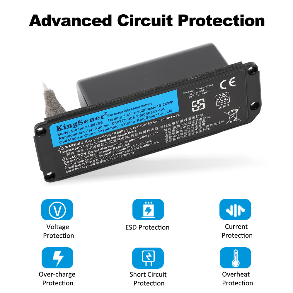 Bose SoundLink Mini II 国内正規品 バッテリー92% 088796 Battery for Bose SoundLink Mini II 2600mAh 7.4V