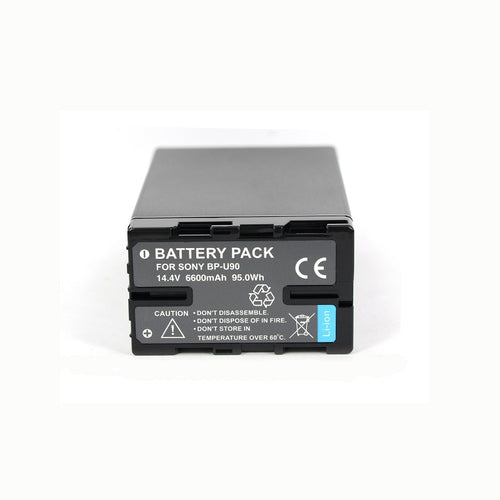 BP-U90-14.4V-6600mAh-Sony-Camera-Battery