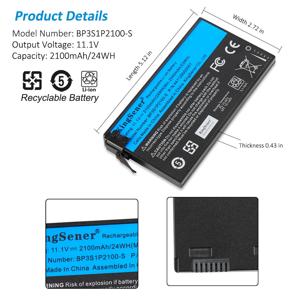 BP3S1P2100-S-24WH-2100mAh-Battery