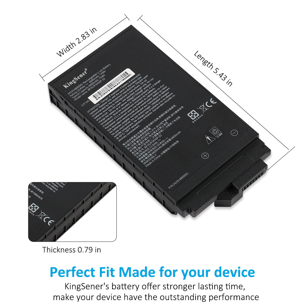 BP3S2P3450P-02-6600mAh