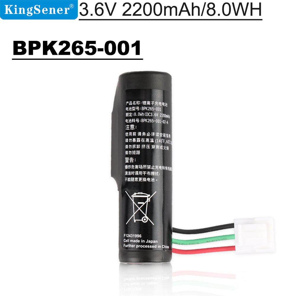 BPK265-001-3.6V-8.0WH-Industrial-Battery