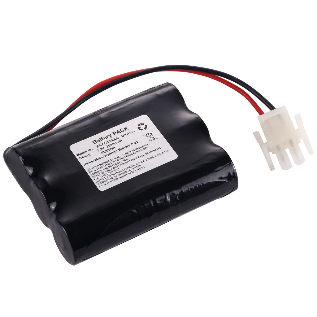 BRA135-3000mAh-Medical-Battery