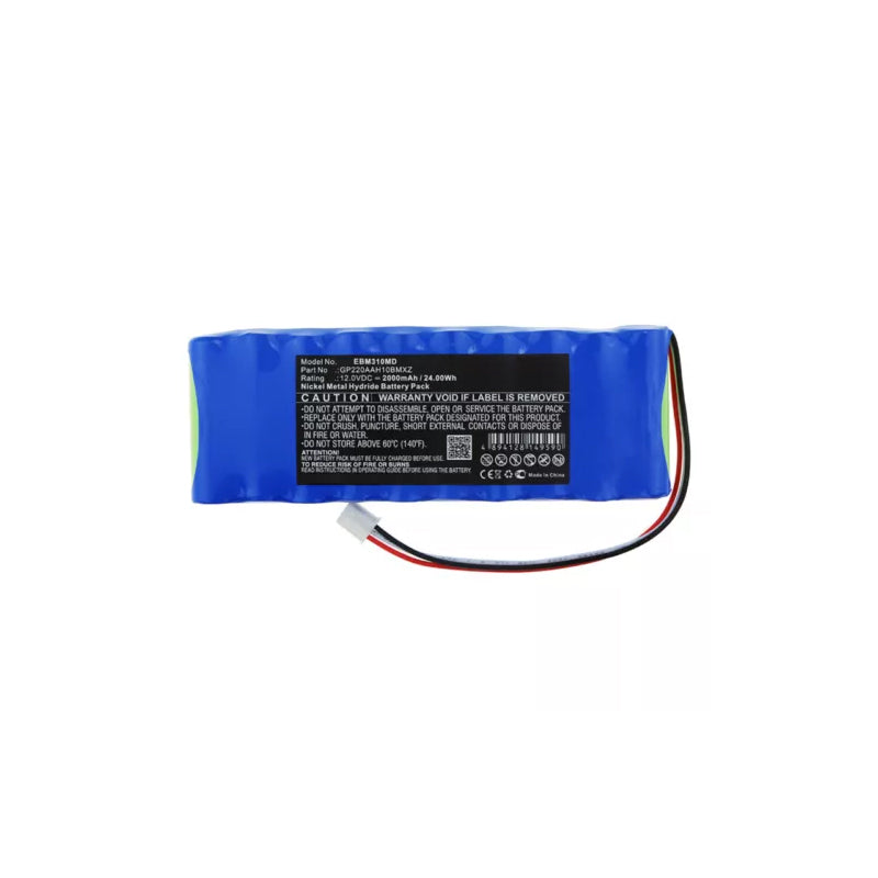 Bionet-GP220AAH10BMXZ-2000 mAh-Medical-Battery