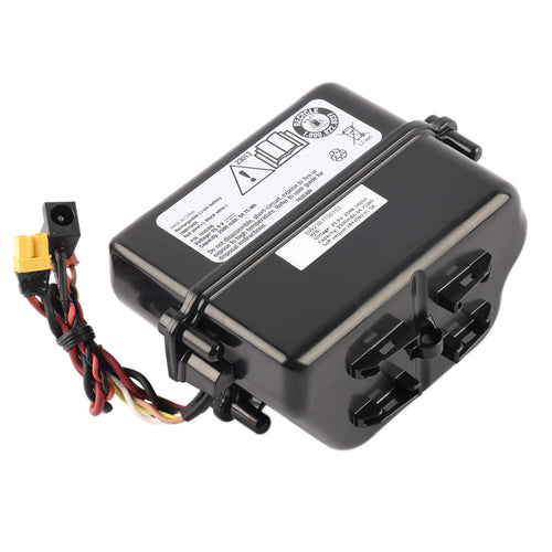 1635308 battery front view showing 25.9V 2500mAh 64.75Wh specifications on white background