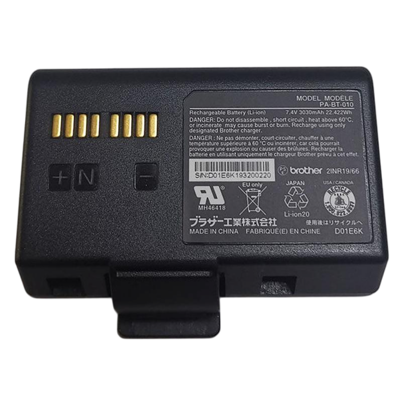Brother-PA-BT-010-7.4V-3030mAh-Printer-Battery