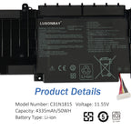 C31N1815-11.55V-50Wh-Laptop-Battery-LUSONBAY