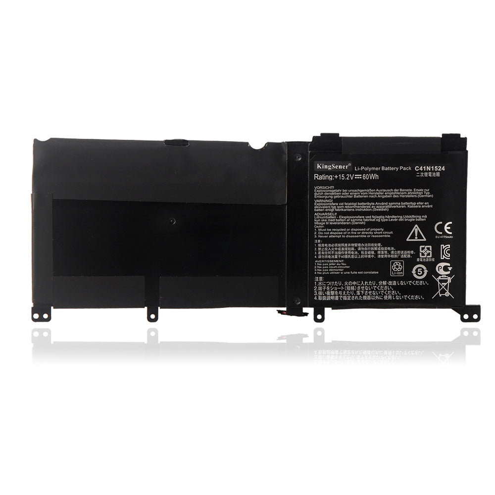 Kingsener C41N1524 Laptop battery for ASUS Zenbook Pro UX501VW G501VW N501VW G501VW-FY081T N501JW-2B X55LM2H 15.2V 60WH