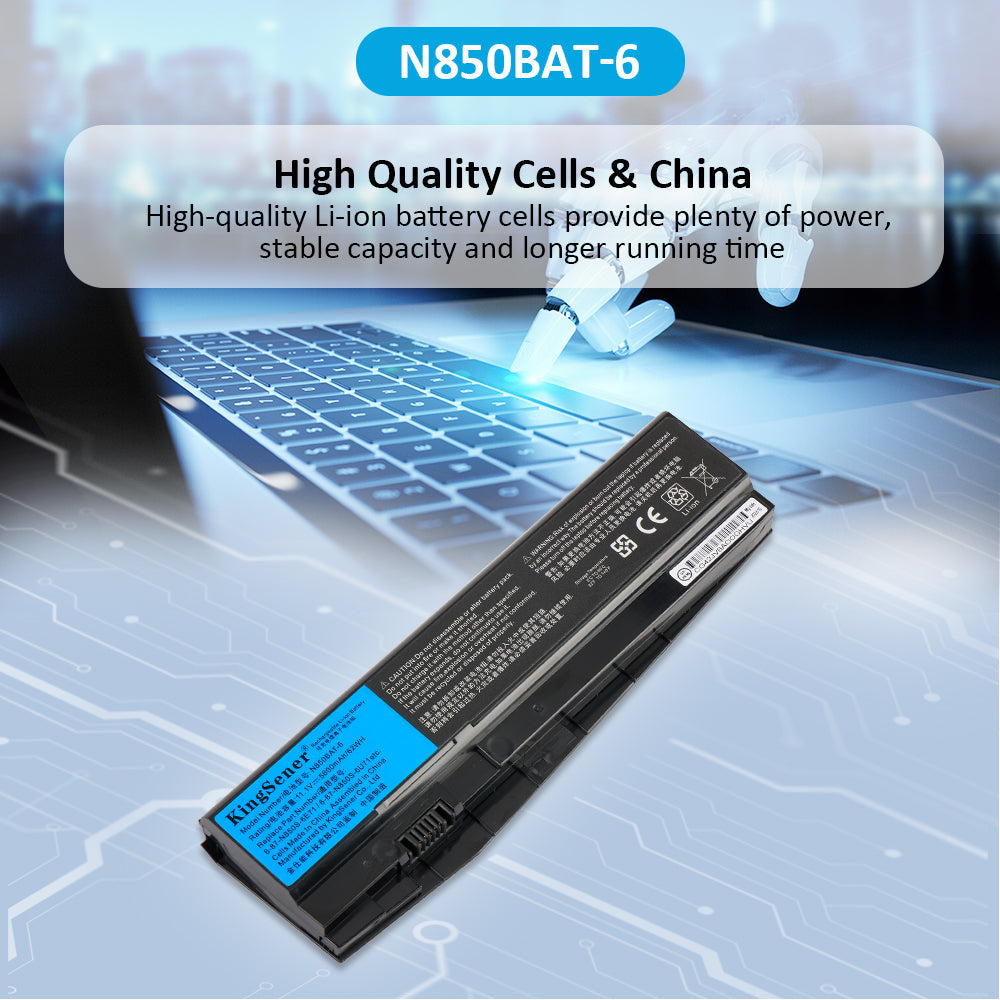 CLEVO-N850BAT-6-5600mAh