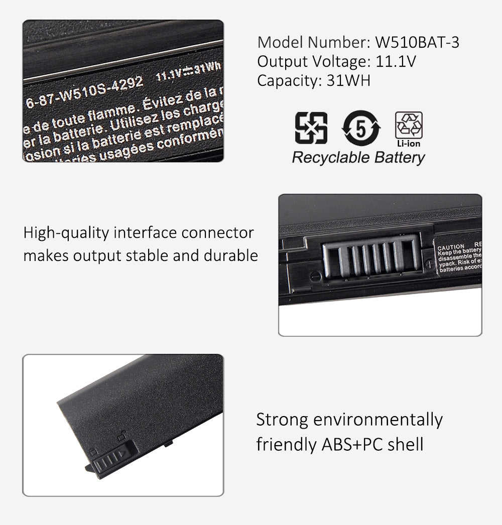 CLEVO-W510BAT-3-31WH