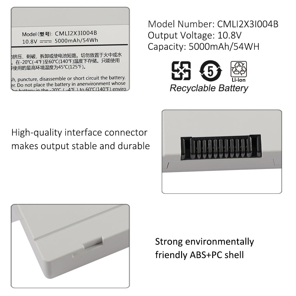 CMLI2X3I004B-5000mAh