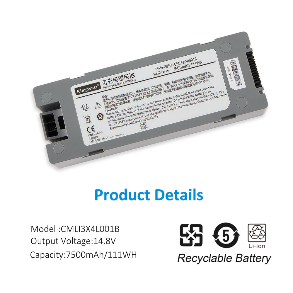CMLI3X4L001B-14.8V-111WH-Battery