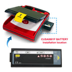 CUSA0601F-4650mAh-Medical-Battery