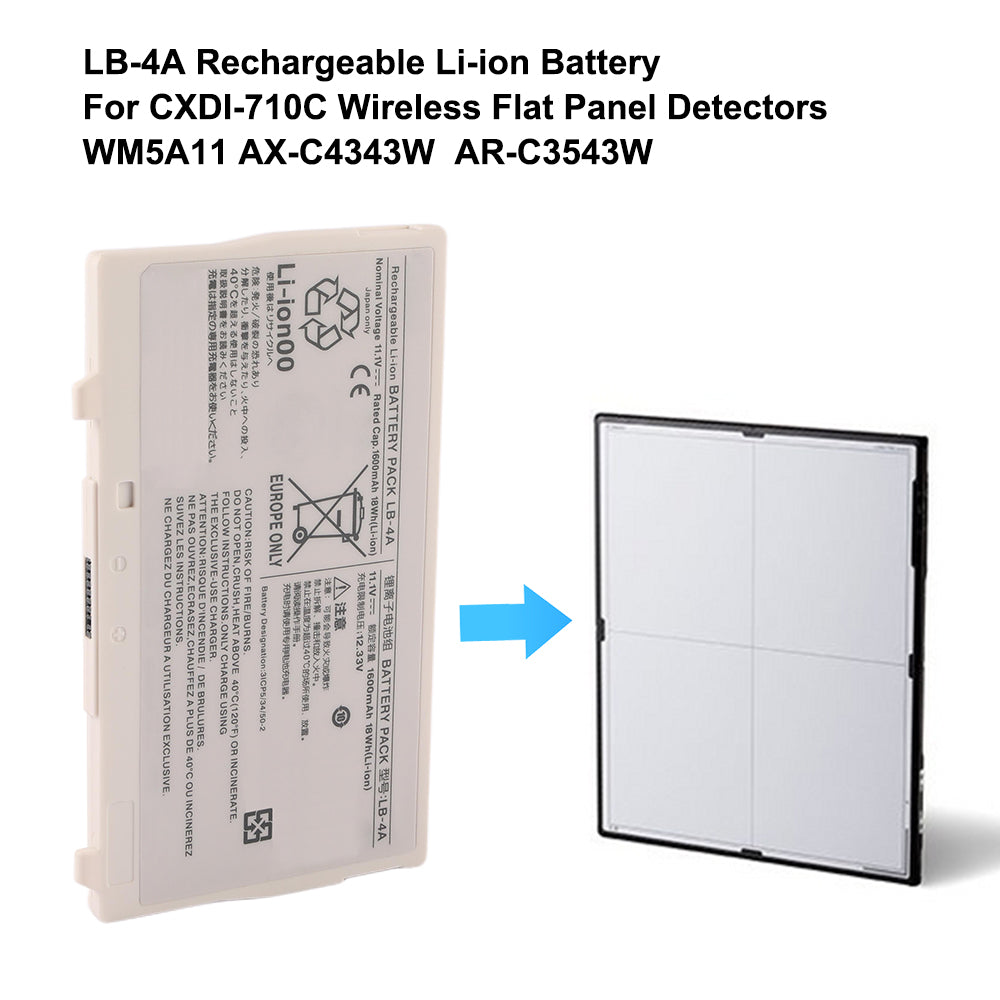 Canon-LB-4A-11.1V-18Wh-Medical-Battery