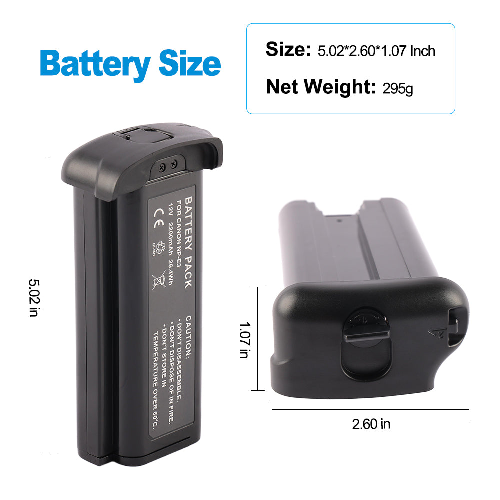 Canon-NP-E3-12V-26.4Wh-Camera-Battery