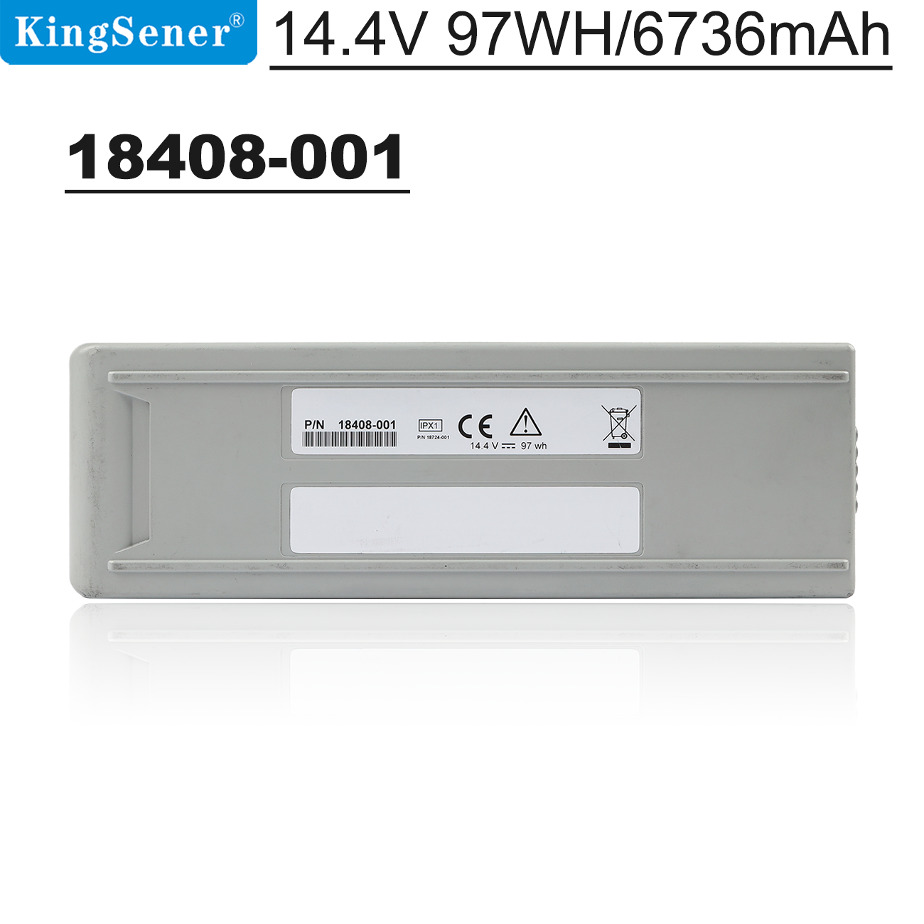 CareFusion-18408-001-14.4V-97Wh-Medical-Battery