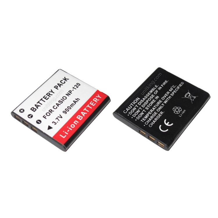 Casio-CNP-120-3.7V-900mAh-Camera-Battery