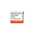 Casio-NP-60-3.7V-750mAh-Camera-Battery