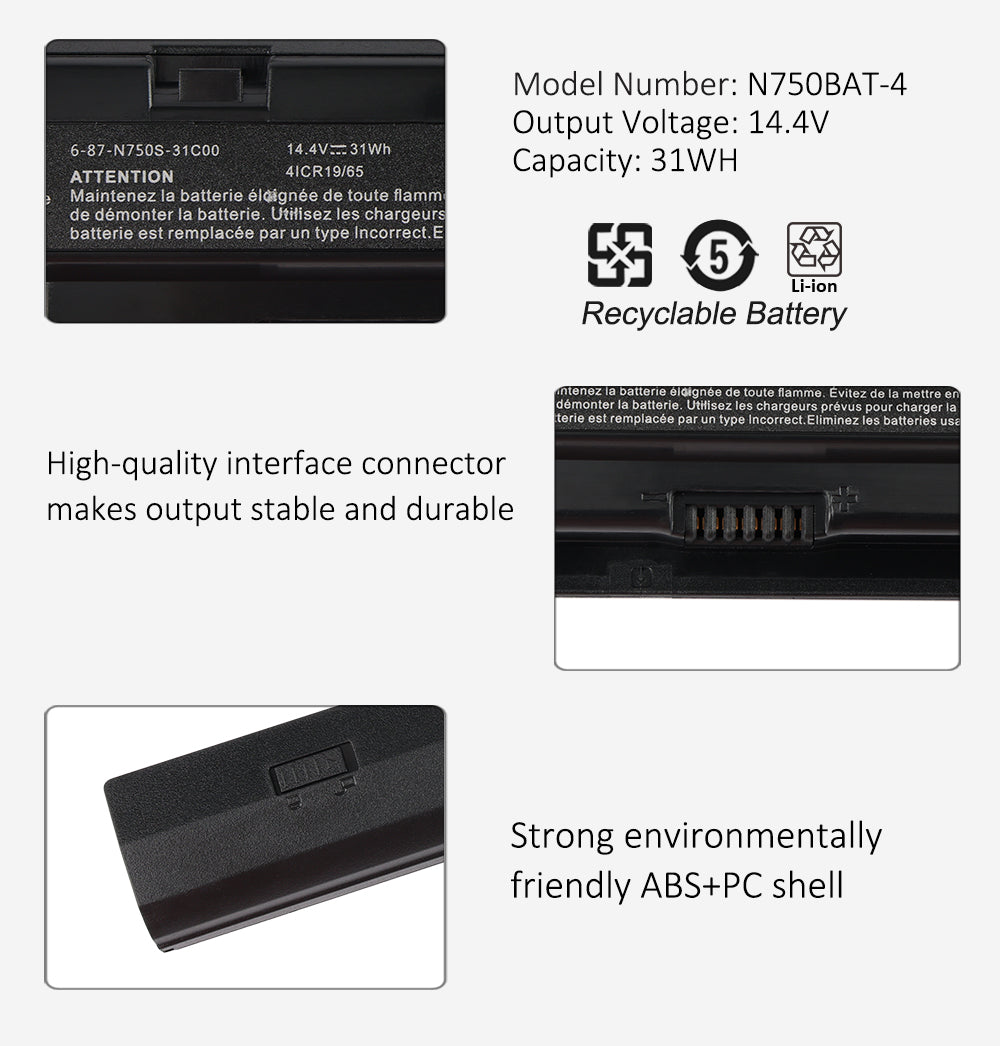 Clevo-N750BAT-4_31Wh-laptop-battery