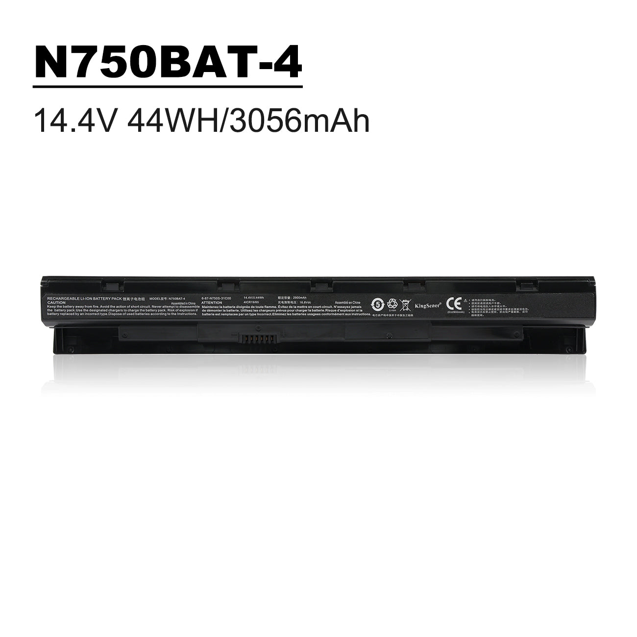 Clevo-N750BAT-4_44Wh-