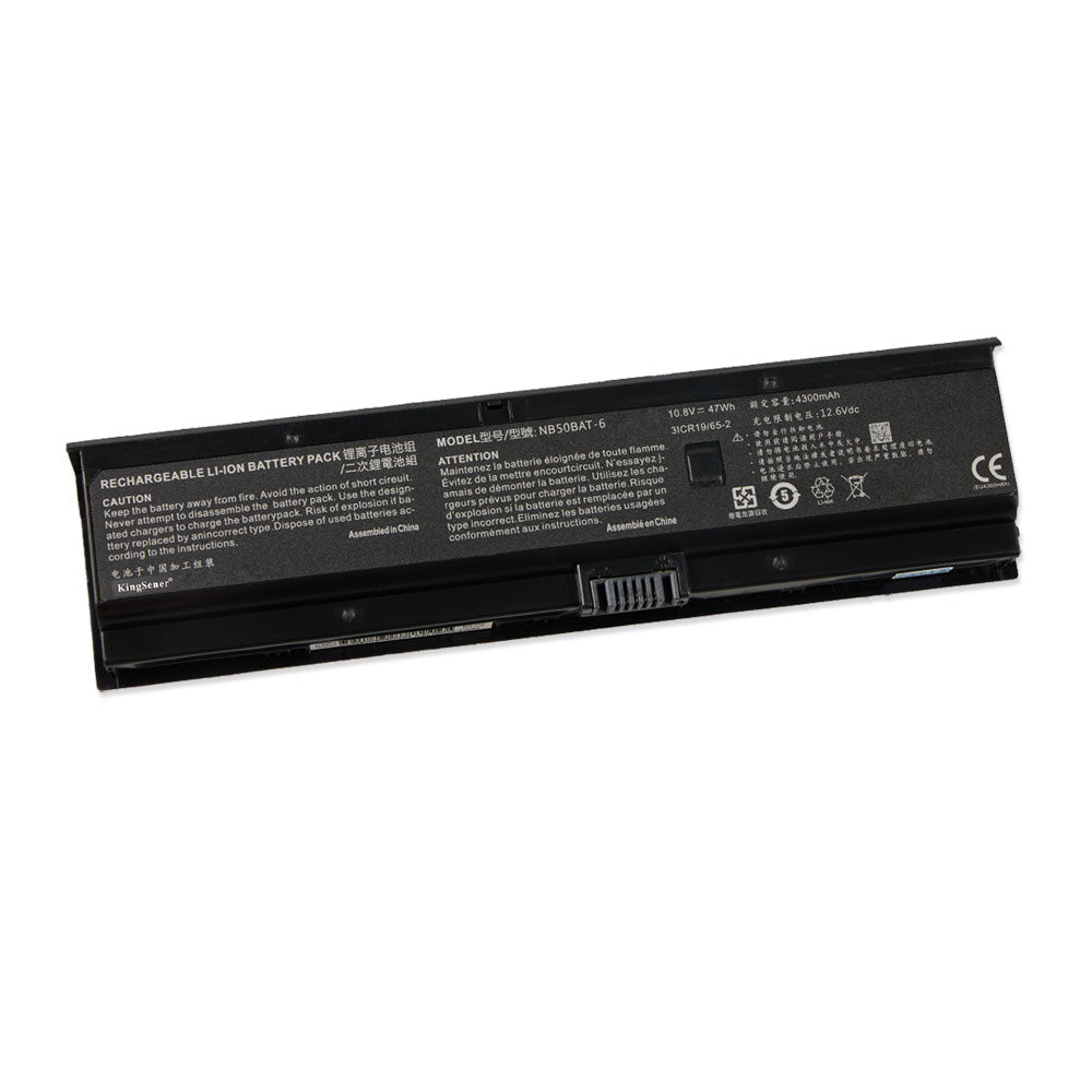 Clevo-NB50BAT-6-10.8V-47Wh-Laptop-Battery